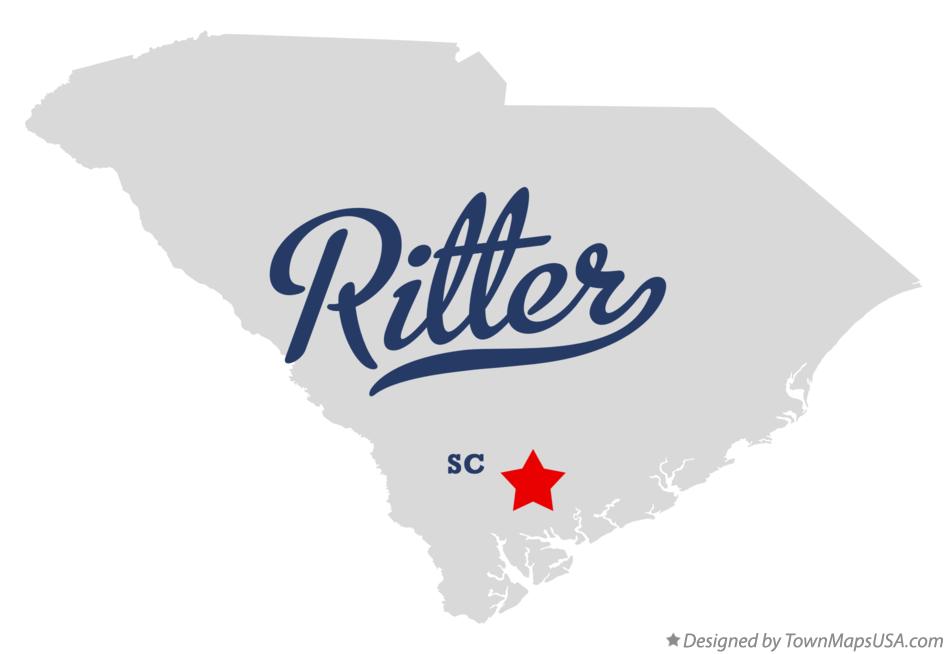Map of Ritter South Carolina SC