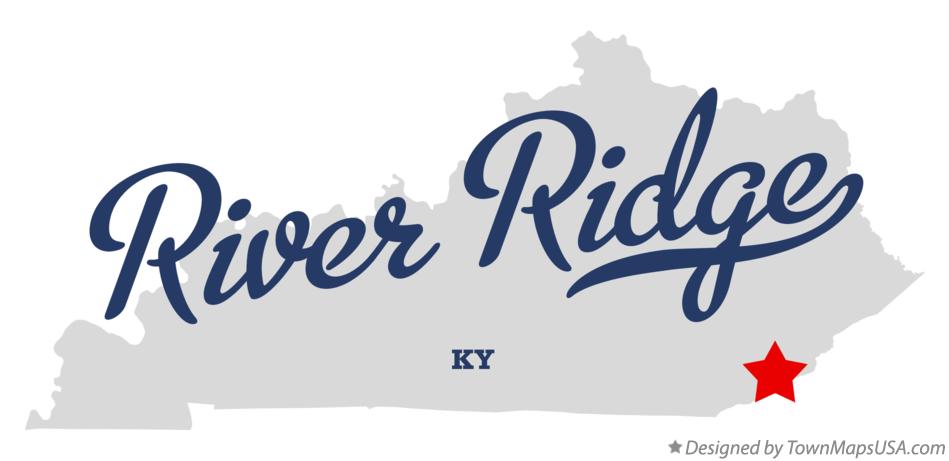 Map of River Ridge Kentucky KY