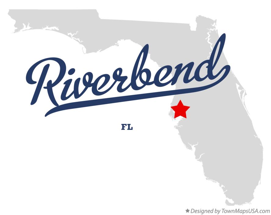Map of Riverbend Florida FL