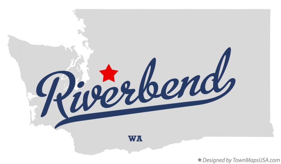 Map of Riverbend Washington WA