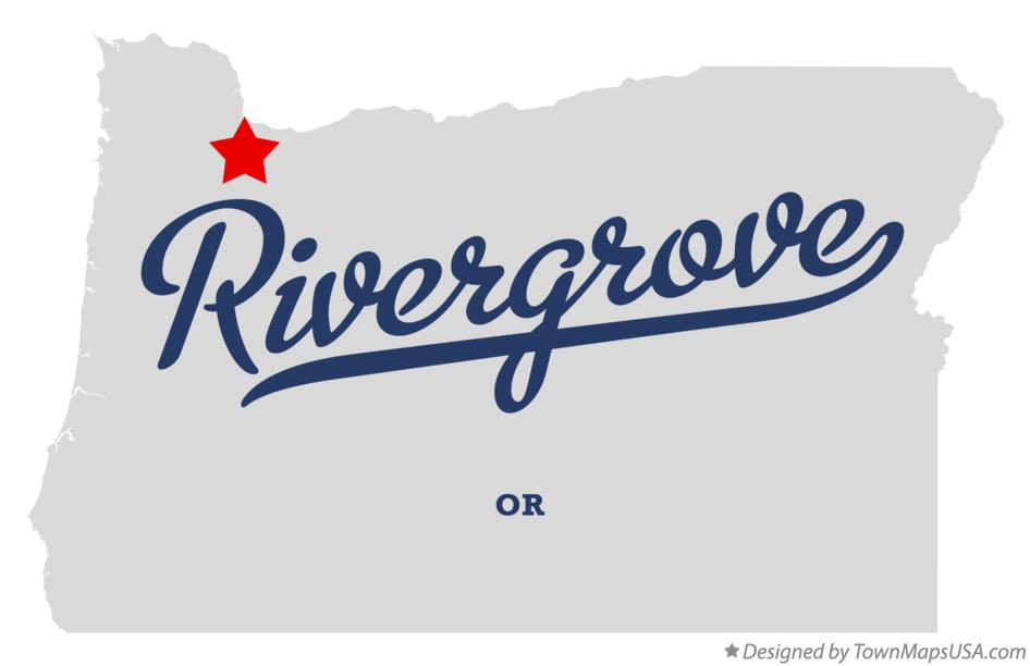 Map of Rivergrove Oregon OR