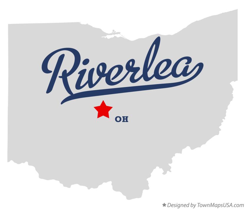 Map of Riverlea Ohio OH