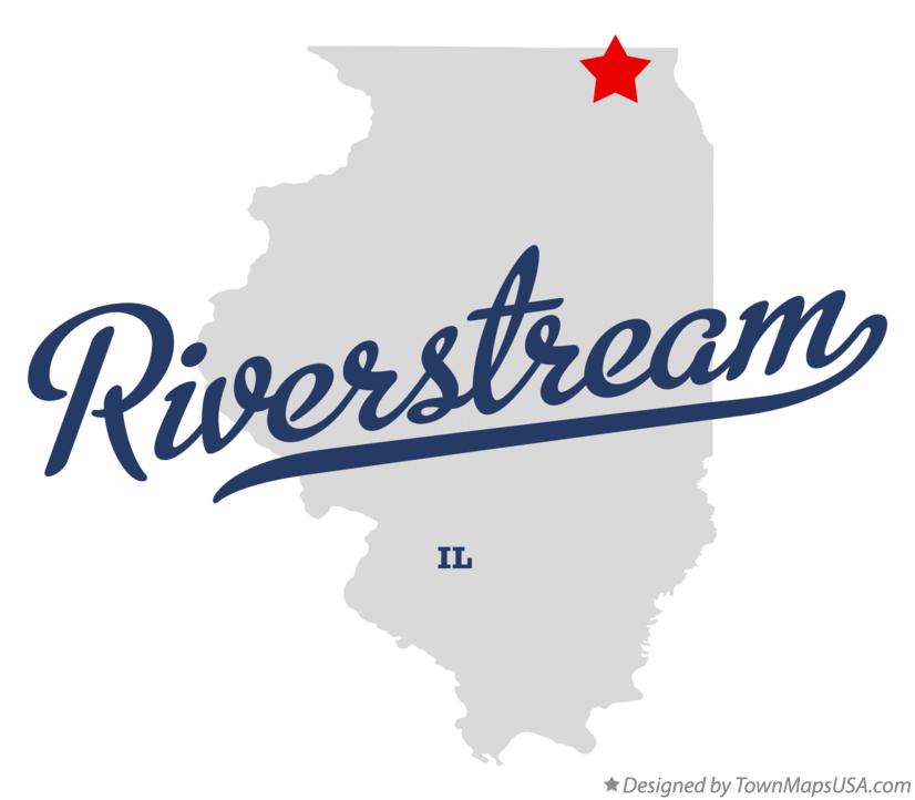 Map of Riverstream Illinois IL