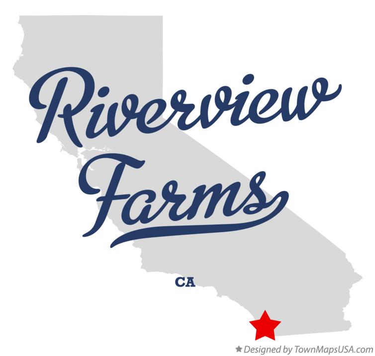 Map of Riverview Farms California CA