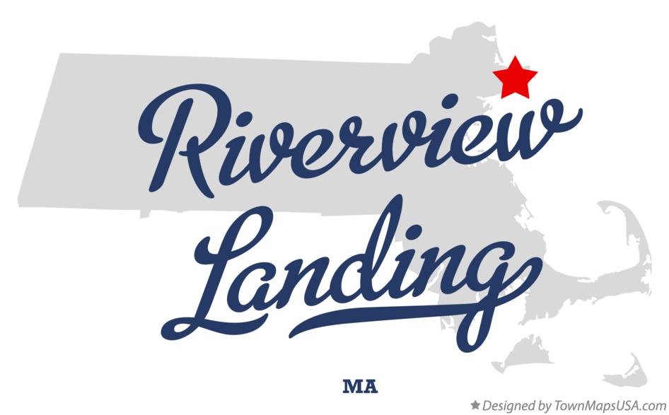 Map of Riverview Landing Massachusetts MA