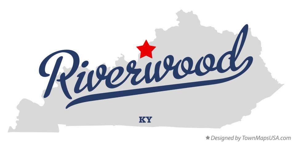 Map of Riverwood Kentucky KY