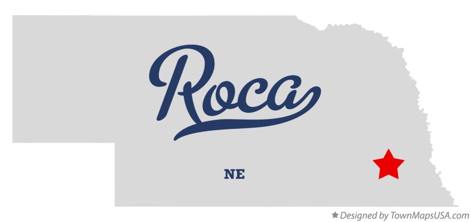 Map of Roca Nebraska NE