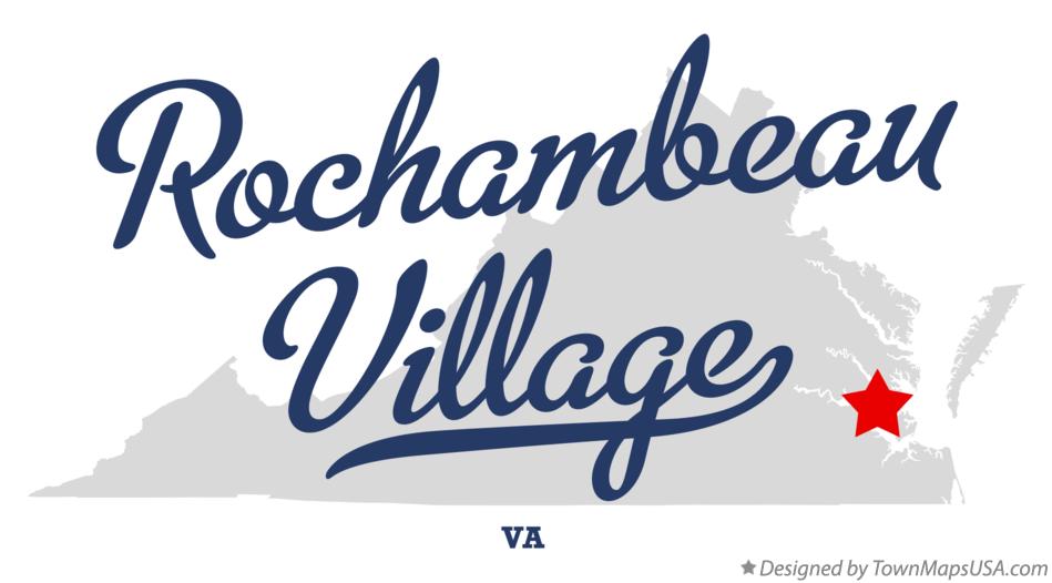 Map of Rochambeau Village Virginia VA