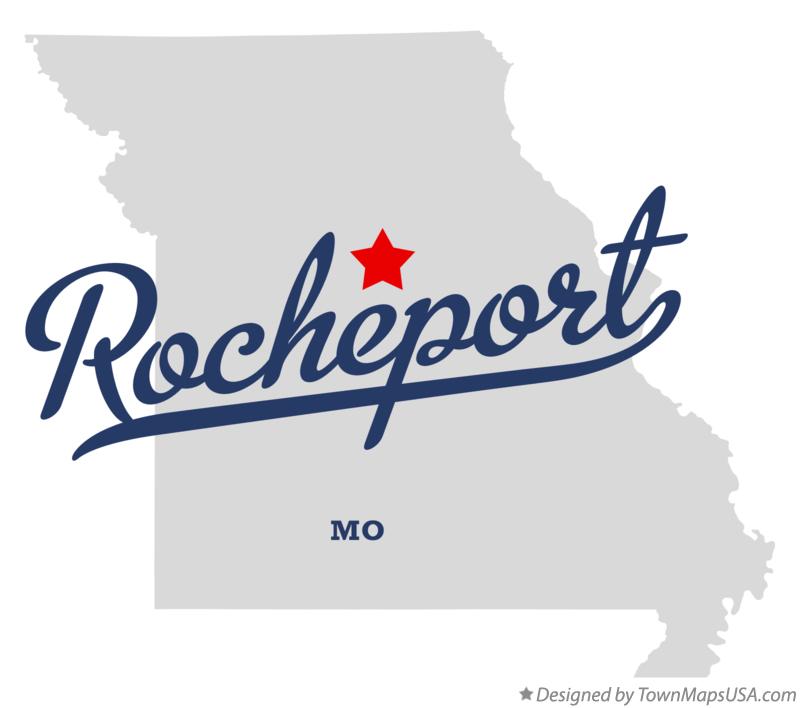 Map of Rocheport Missouri MO