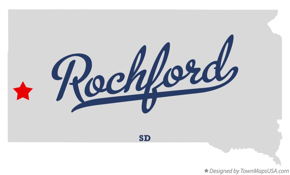 Map of Rochford South Dakota SD