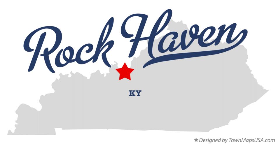 Map of Rock Haven Kentucky KY