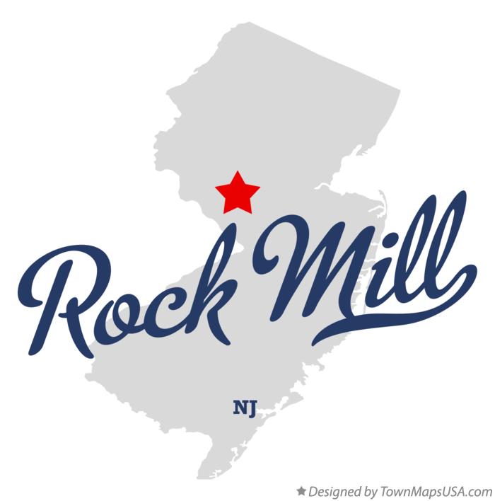 Map of Rock Mill New Jersey NJ