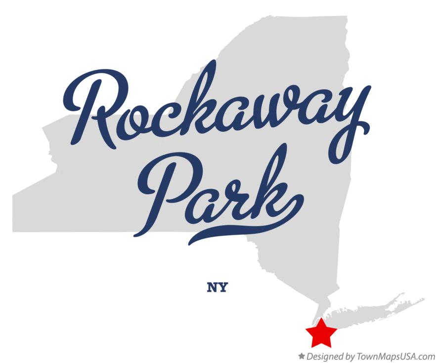 Map of Rockaway Park New York NY