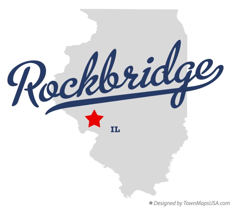 Map of Rockbridge Illinois IL