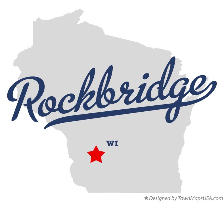 Map of Rockbridge Wisconsin WI