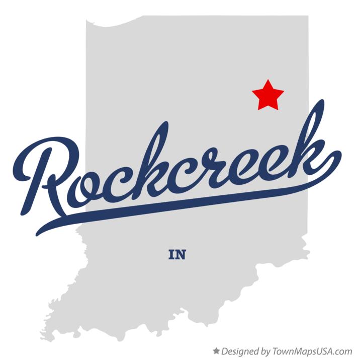 Map of Rockcreek Indiana IN