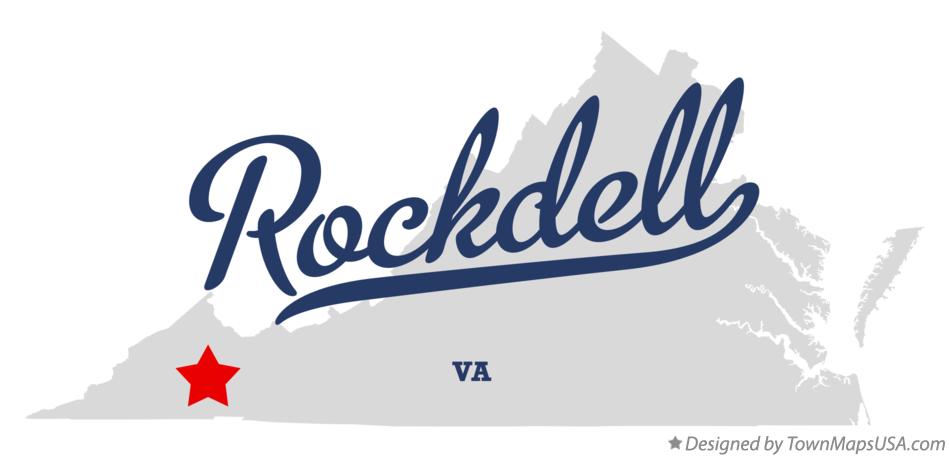 Map of Rockdell Virginia VA