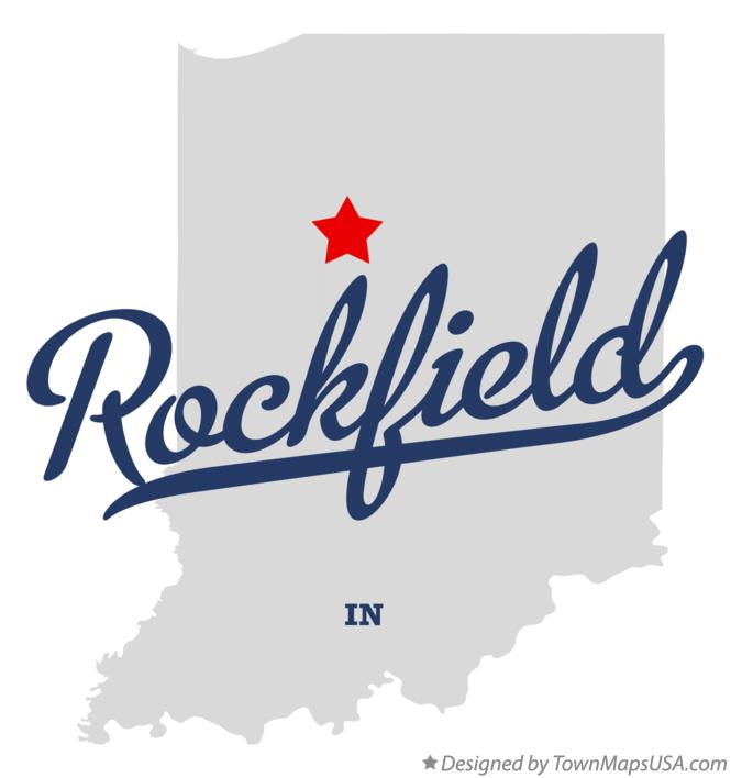 Map of Rockfield Indiana IN