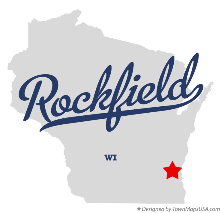 Map of Rockfield Wisconsin WI