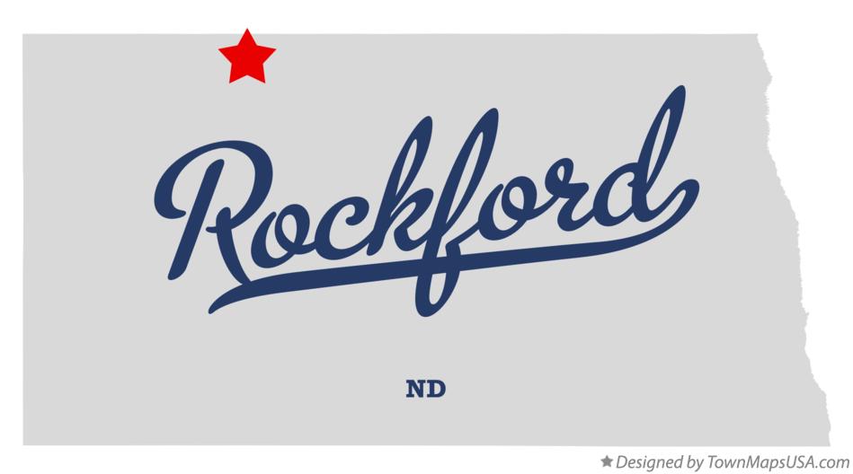 Map of Rockford North Dakota ND