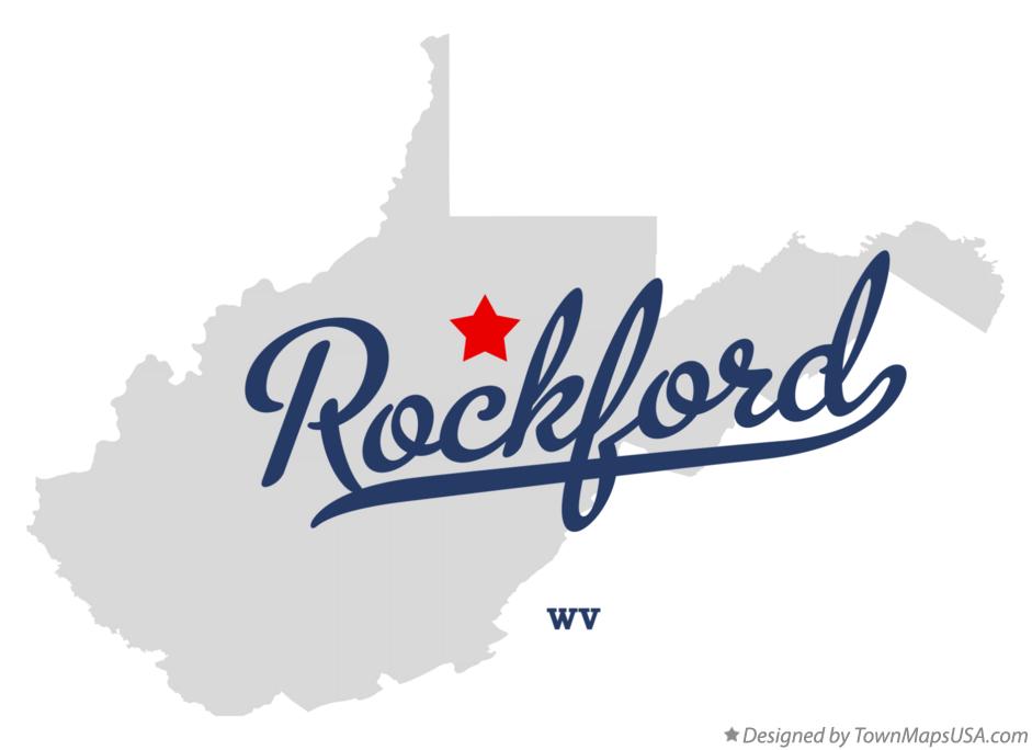 Map of Rockford West Virginia WV