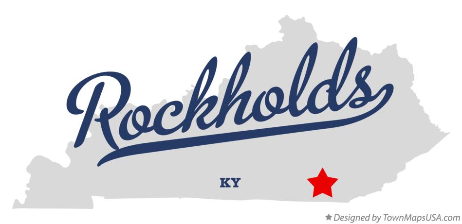 Map of Rockholds Kentucky KY