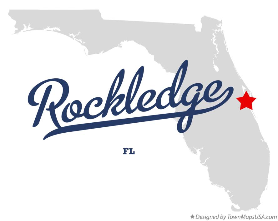 Map of Rockledge Florida FL