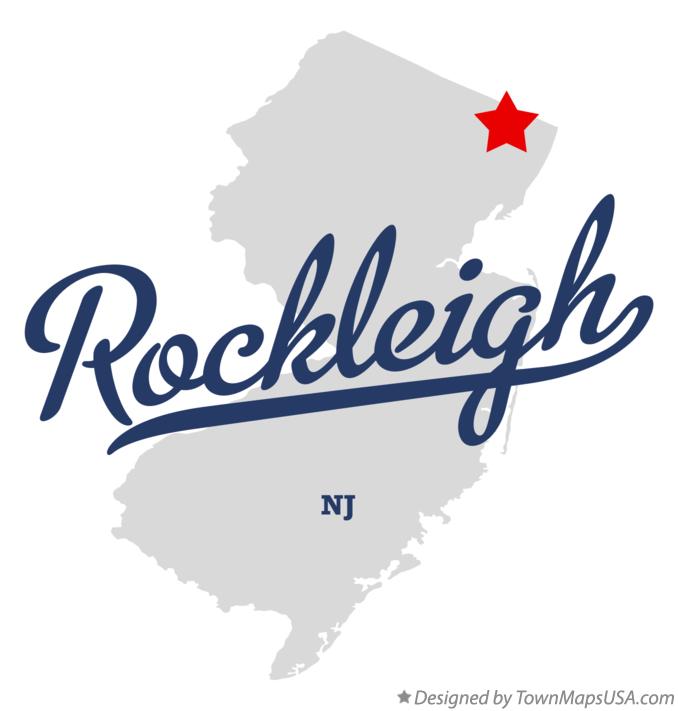 Map of Rockleigh New Jersey NJ