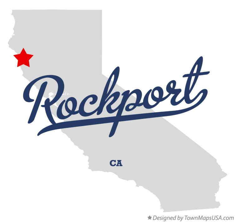 Map of Rockport California CA
