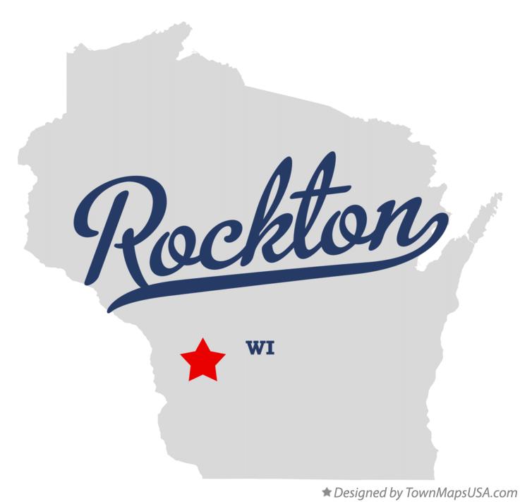 Map of Rockton Wisconsin WI