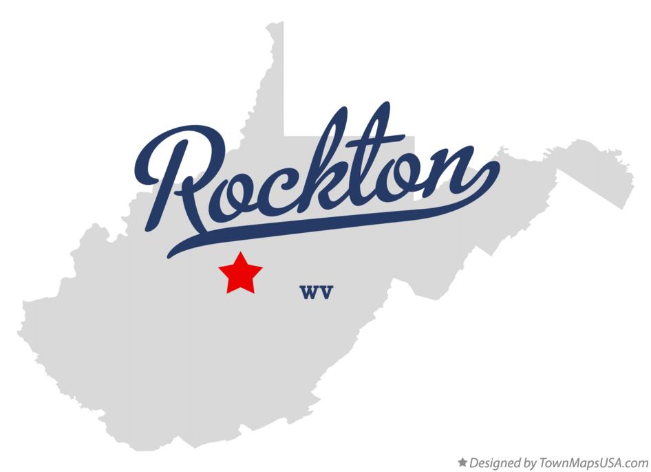 Map of Rockton West Virginia WV