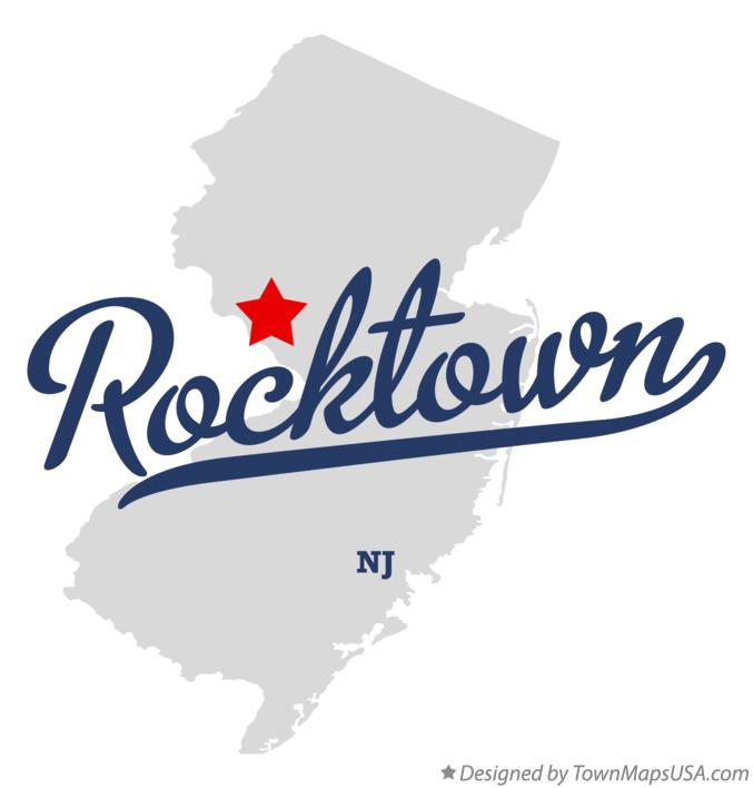Map of Rocktown New Jersey NJ