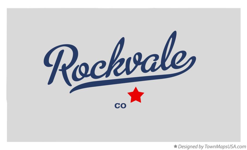 Map of Rockvale Colorado CO