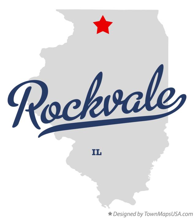 Map of Rockvale Illinois IL