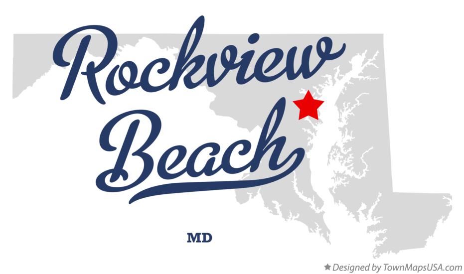 Map of Rockview Beach Maryland MD