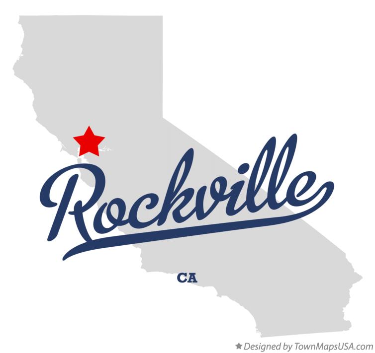 Map of Rockville California CA