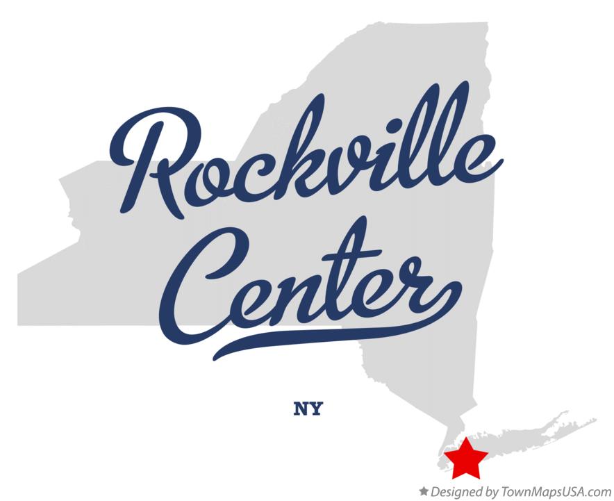 Map of Rockville Center New York NY