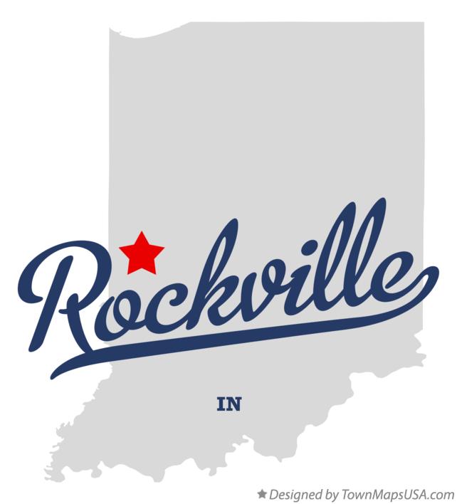 Map of Rockville Indiana IN
