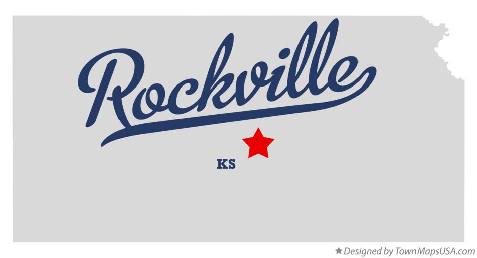 Map of Rockville Kansas KS