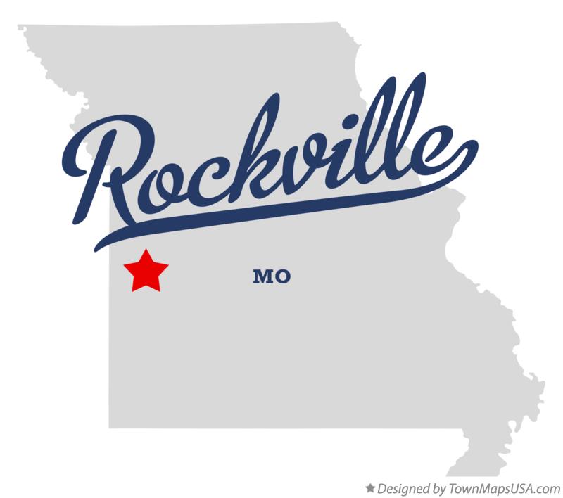 Map of Rockville Missouri MO