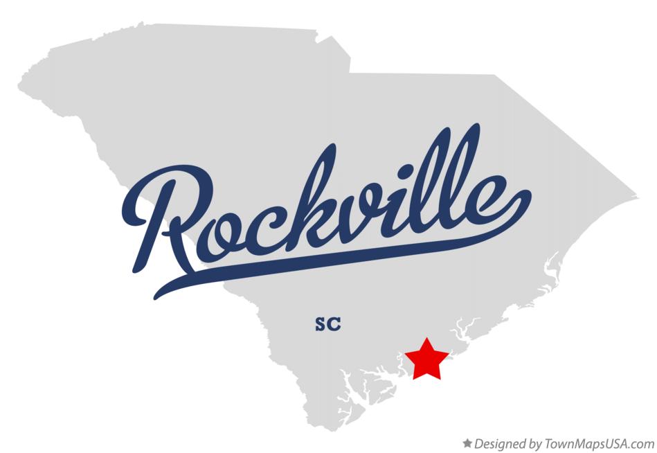 Map of Rockville South Carolina SC