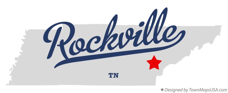 Map of Rockville Tennessee TN