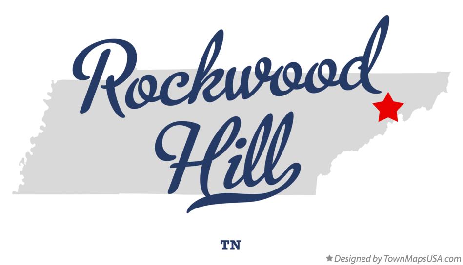 Map of Rockwood Hill Tennessee TN