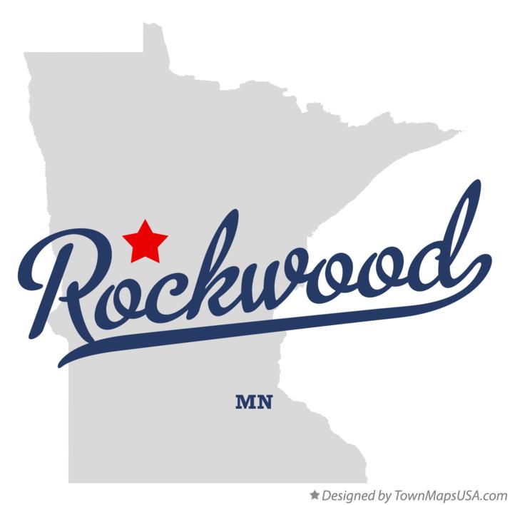Map of Rockwood Minnesota MN