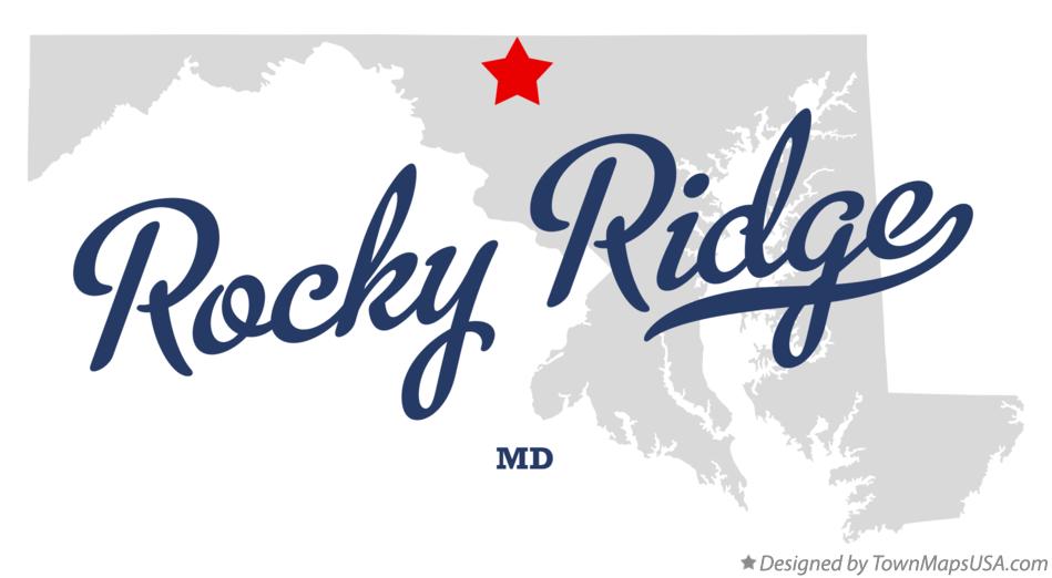 Map of Rocky Ridge Maryland MD