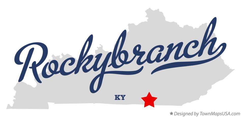 Map of Rockybranch Kentucky KY