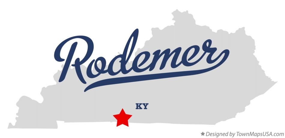 Map of Rodemer Kentucky KY