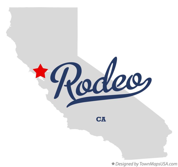 Map of Rodeo California CA