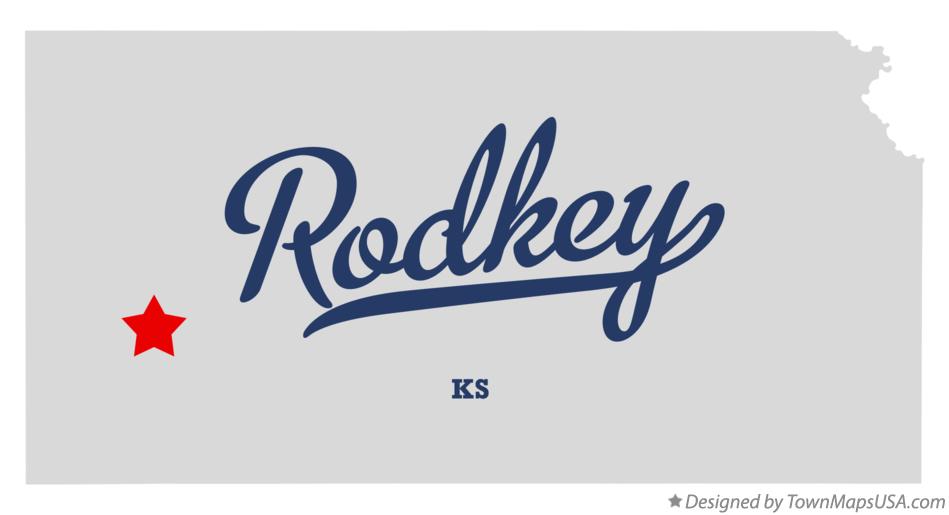 Map of Rodkey Kansas KS