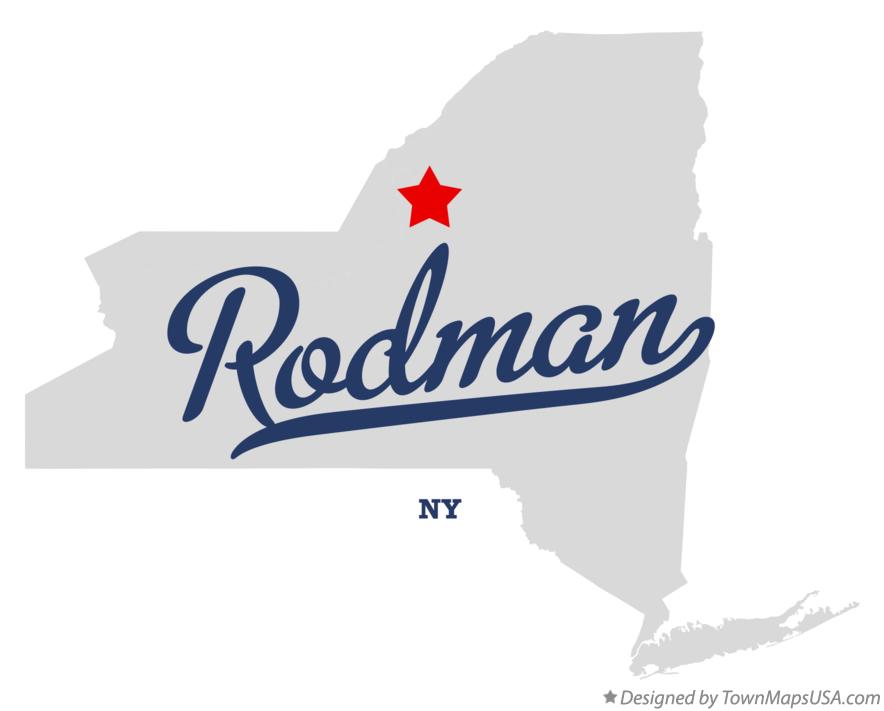 Map of Rodman New York NY